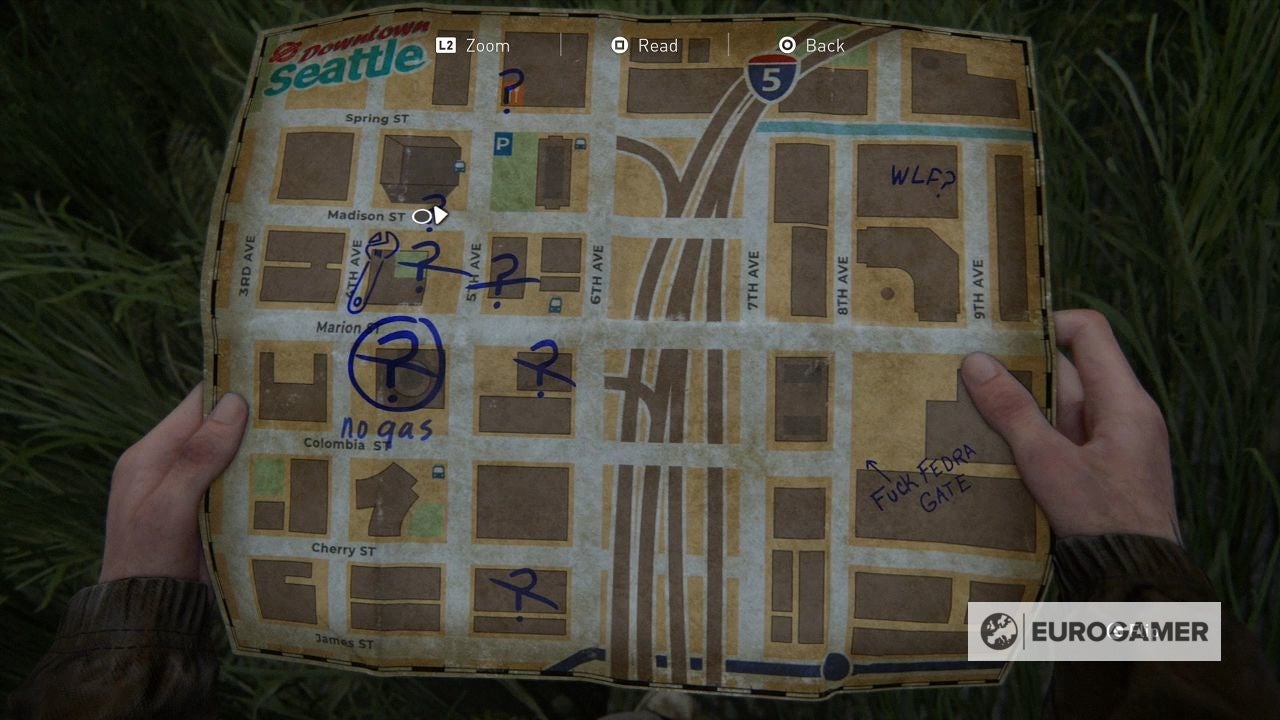 The Last of Us Part 2 Safe Code solutions and code locations list